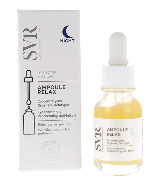 SVR AMPOULE RELAX-CONCENTRADO PARA OJOS Y OJERAS