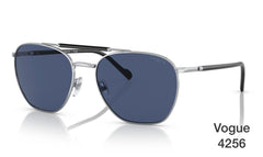 VOGUE VO4256-57-SOL-323-PLATA-NEGROS