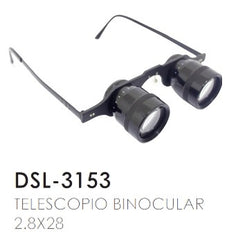 TELESCOPIO BINOCULAR 2.8X28 DSL-3153