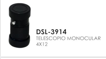 TELESCOPIO MONOCULAR 4X12 DSL 3914