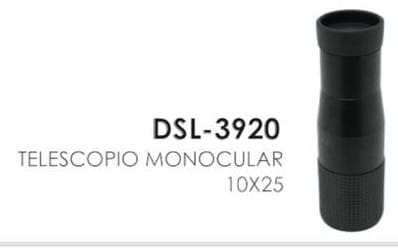 TELESCOPIO MONOCULAR 10X25 DSL-3920