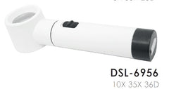 LUPA DE SOPORTE CON ILUMINACIÓN 10X 35X 36D-DSL-6956