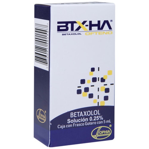 BTX-HA BETAXOLOL GOTAS ANTIGLAUCOMATOSO