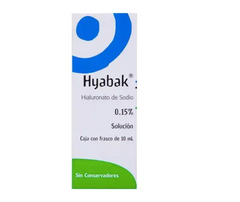 HYABAK GOTAS LUBRICANTES
